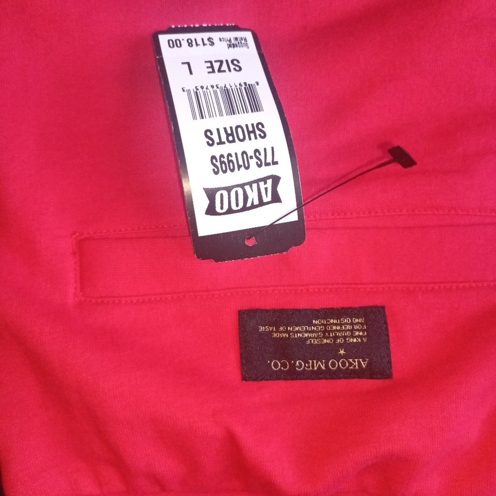 Akoo® red shorts
